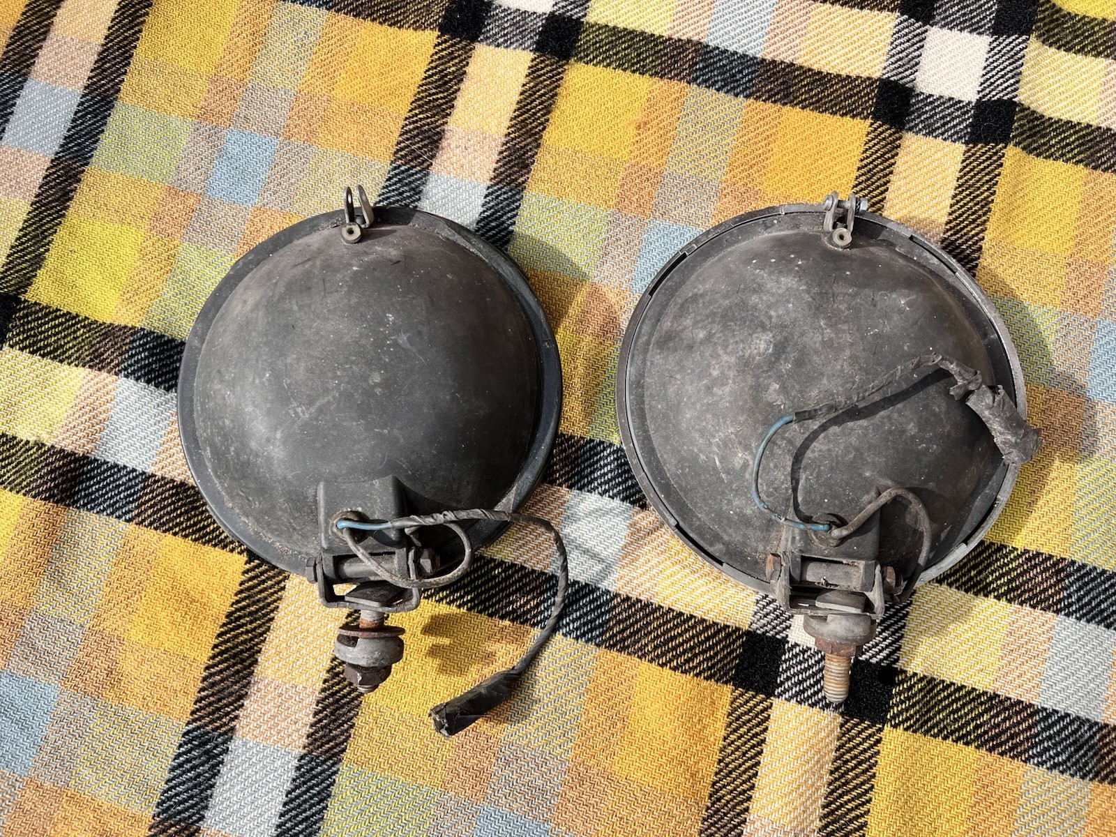 Pair Italian ELMA JOD Rallye Lights  Foglights Ferrari Lamborghini FIAT Alfa