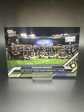 Milwaukee Brewers Jackson Chourio Bryce Turang Win NL Central 2024 Topps Now 715