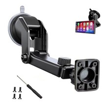 Carplay Mount with Scrwes Flexible Suction Cup Bracket for 7"/ Screws Bracket