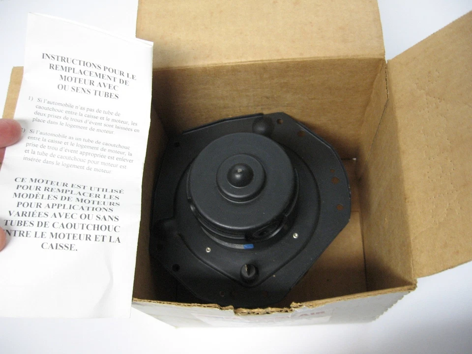 Motor soplador calentador HVAC #35334 + jaula ventilador-Chevrolet C1500 C2500 C3500 GMC Yukon Foto 3 de 4