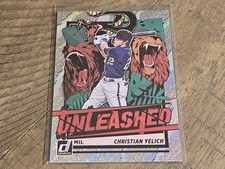 2021 Donruss Christian Yelich Unleashed Vector Insert Nmmt