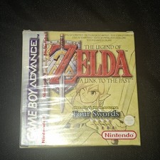 GBA THE LEGEND OF ZELDA: A LINK TO THE PAST FOUR 4 SWORDS PAL Open Sealed