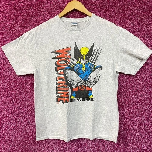 Wolverine X-Men Hey Bud Marvel Vintage Style T-Shirt Medium