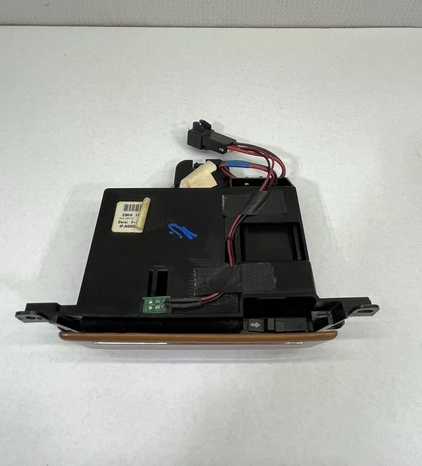 2005-2011 OEM Cadillac STS передняя нижняя приборная панель пепельница и вставка для монет - текстура древесины - Изображение 2 из 4