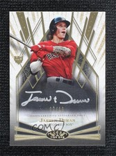 2022 Topps Tier One Break Out Silver Ink 7/10 Jarren Duran #BOA-JND Auto 1v3