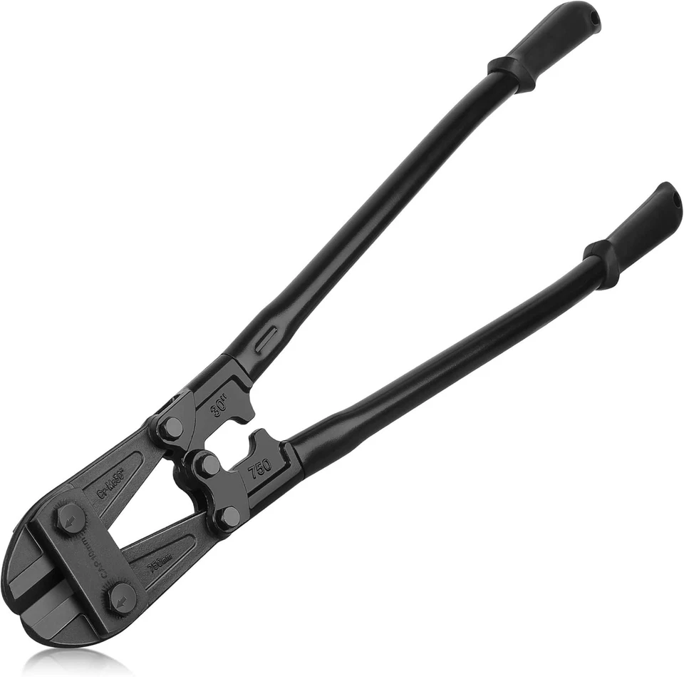 30" Bolt Cutter, Heavy Duty Metal Cutters, Rubber Handle - Image 3 of 4