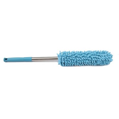 Ausziehbarer Staubwedel Mikrofaser Autowaschhandschuh Staubwedel Hausreinigung ZUFÄLLIGE FARBE