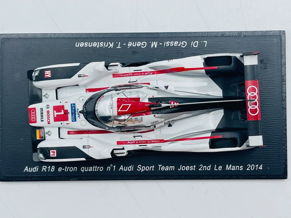 SPARK S4204 AUDI R18 e-tron Quattro n°1 Team Joest 2nd Le Mans 2014 1.43 - Photo 2/4