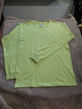 Bayside Large Long Sleeve Heavy Weight Made In USA