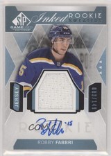 2015-16 SP Game-Used Inked Rookie Sweaters 83/149 Robby Fabbri #IRS-RF Auto 0n9u