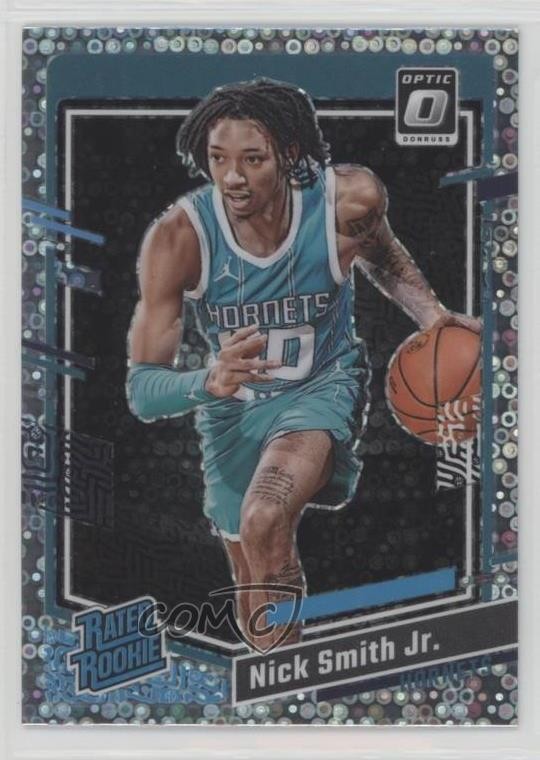 2023 Donruss Optic Rated Fast Break Holo Prizm Nick Smith Jr #224 Rookie RC 17zx
