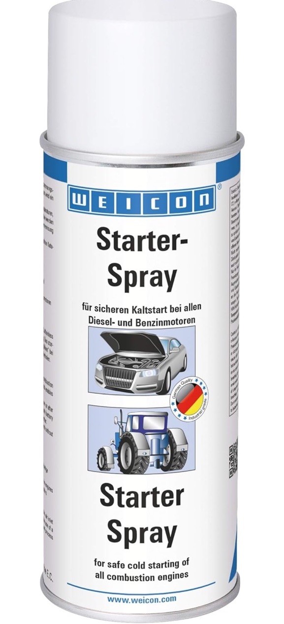 Spray starter moteur 400 ML pour une combustion instantanée essence et diesel