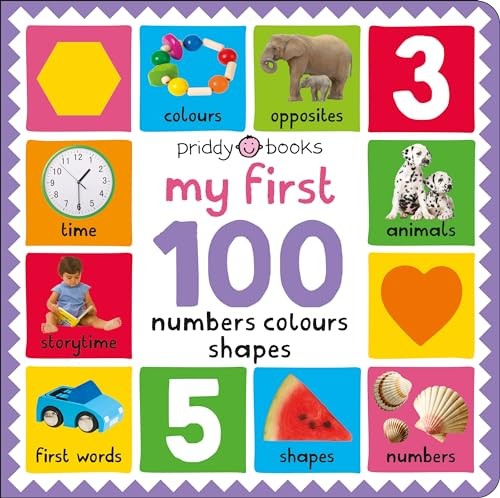 My First 100: Numbers, Colours, Shapes by Priddy Books (Board book) - Image 6