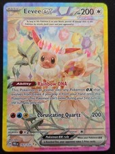 Carta Pokémon TCG Evoluzioni Prismatiche Eevee EX 167/131 SIR NM