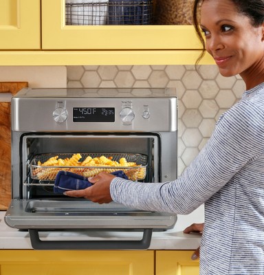 GE 1500W Convection Toaster Oven 7-in-1 Stainless Steel