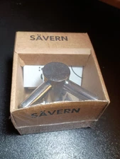 IKEA SAVERN Design Richard Clack Toilet Towel Hook Holder Chrome 201.626.66  NEW