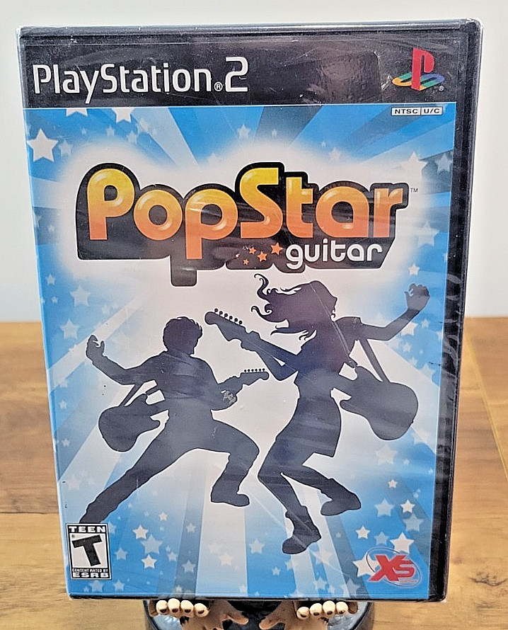 Guitarra PlayStation 2 PS2 PopStar - SELLADA NUEVA EN CAJA