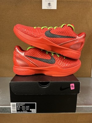 Size 8.5 - Nike Kobe 6 Protro Low Reverse Grinch Brand New