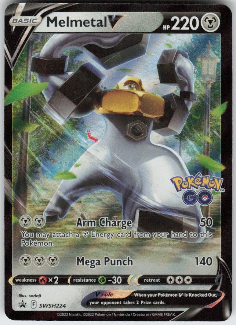 Melmetal V SWSH224 Promo Sword & Shield Promo Near Mint