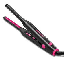 Small Flat Irons for Short Hair, 3/10" Pencil Flat Iron with Adjustable Temp ...