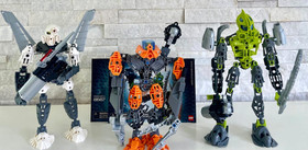 Bionicle Phantoka: 8685 , 8686 , 8687 . Most with Manuals .