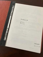 David Giler The Parallax View Screenplay First Draft 1973