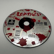 Loaded Sony PlayStation PS1 1995 Game Disc Only Black Label
