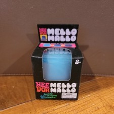Nee Doh Needoh Mello Mallo Squishy Stress Fidget Color Changing Brand New - Blue