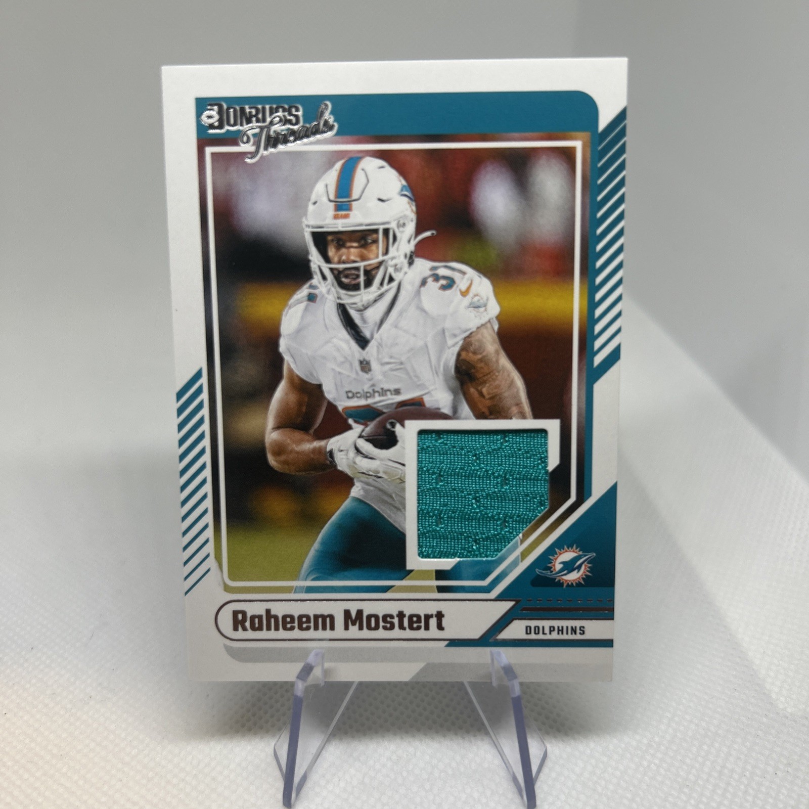 2024 Panini Donruss - Donruss Threads Raheem Mostert #DTH-RMO (MEM) A401
