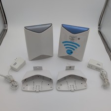 Netgear Orbi Pro Business AC3000 Tri Band Whole Home WiFi Set SRR60  SRS60