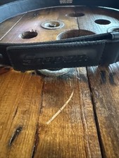 Snap-on Genuine Leather Belt. Large Waist 36-40