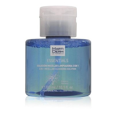 Martiderm Essentials 3 in 1 Mizellen Reinigungslösung Präbiotika Edelweiss 300