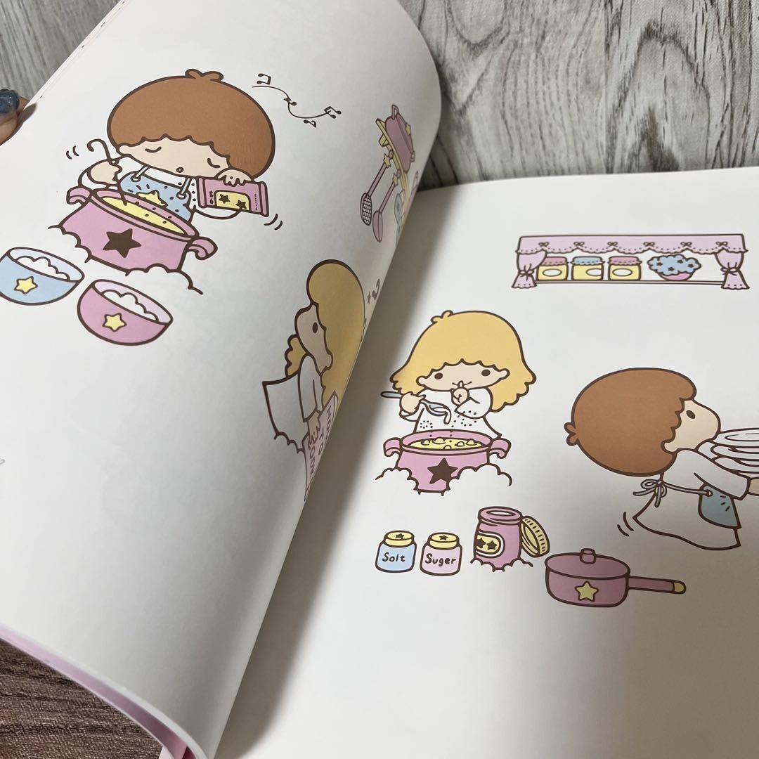 Little Twin Stars 40th Anniversary Art Book JAPAN Kiki Lala