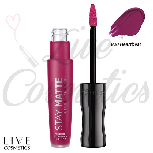 Rimmel Stay Matte Liquid Lip Lipstick, Full Cover *Choose Your Shade* - Picture 14 of 17