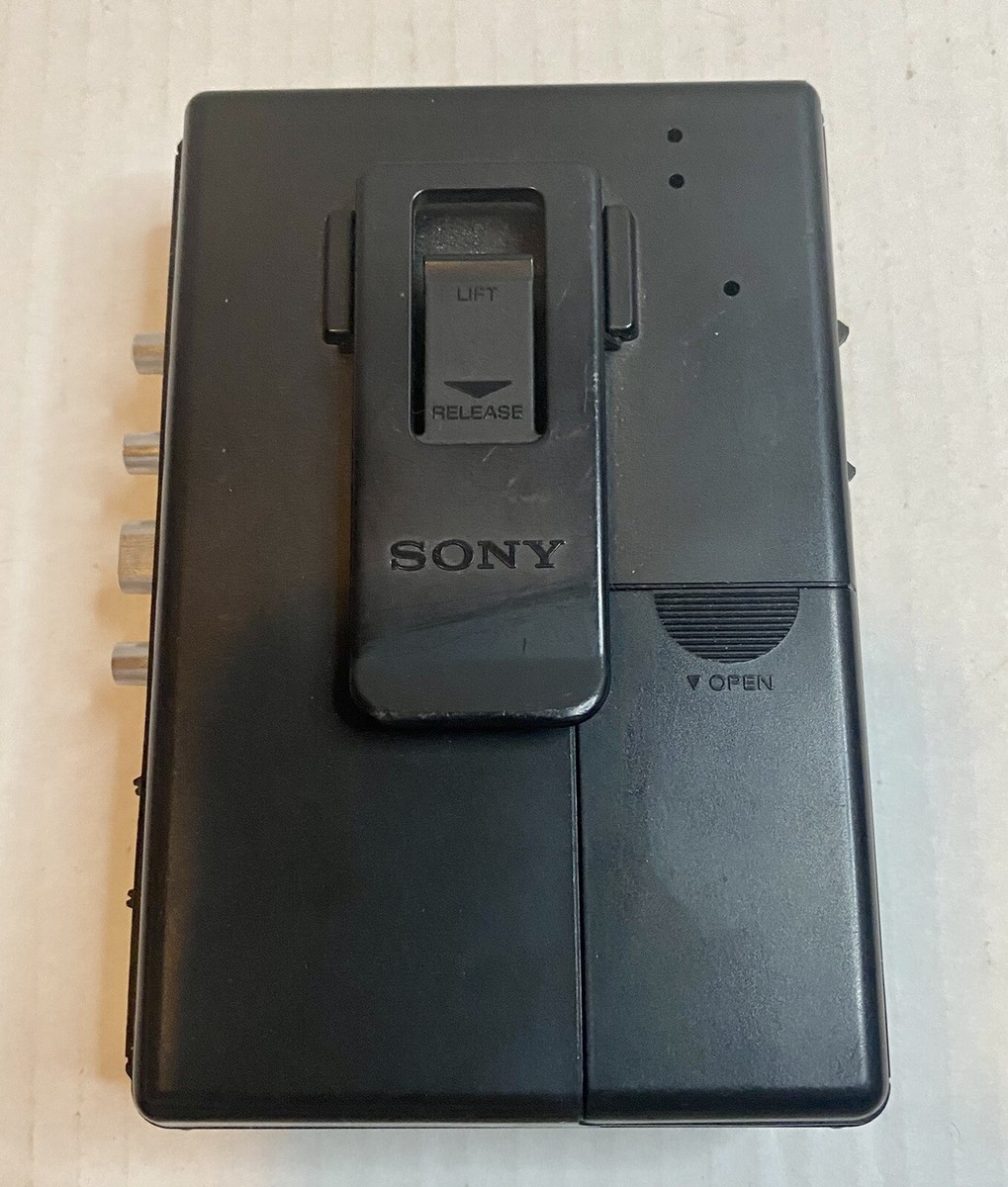 Sony Walkman Mega Bass FM/AM Radio Cassette Player Model WM
