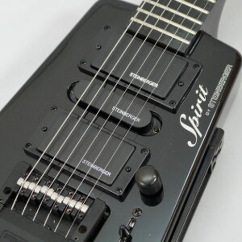 STEINBERGER Spirit GT-PRO Deluxe Black Headless Electric Guitar w/ Soft Case New - Picture 9 of 17