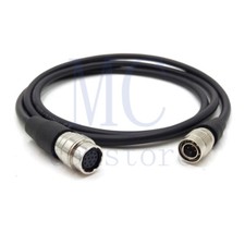 Hirose 4Pin to 12 Pin Fujinon B4 Lens start/stop Power cable 2M for Sony F5 F55