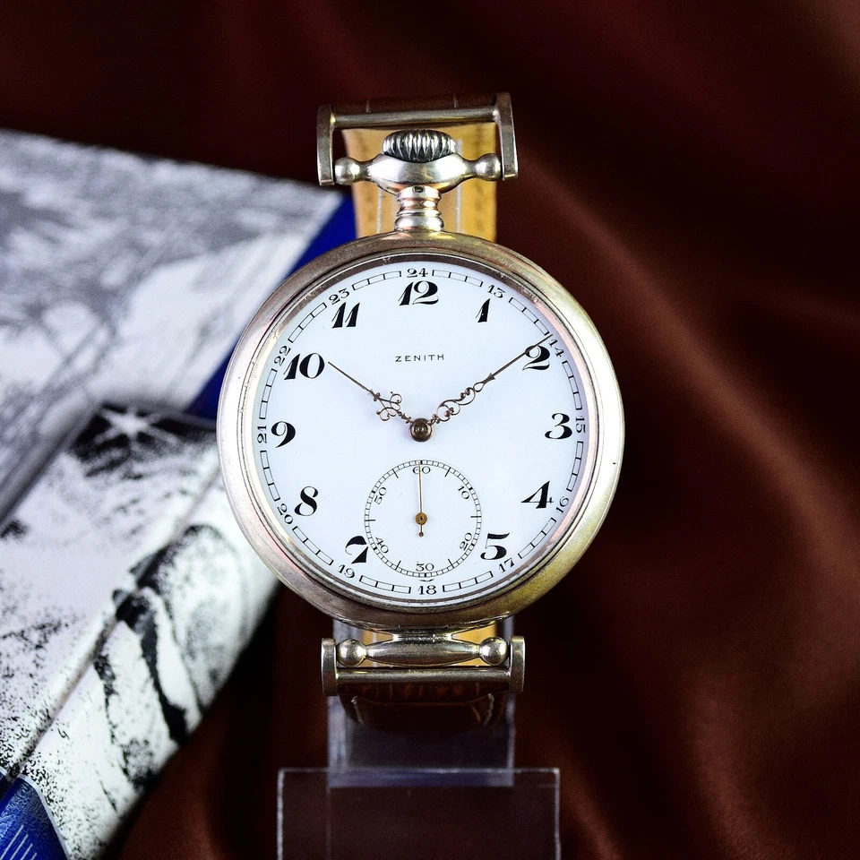 Swiss Wristwatch Zenith Collectible Vintage Marriage Men's Watch Classic Style - Image 3 of 4