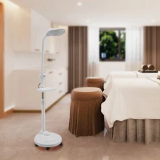 Adjustable Magnifying Lamp With Led Light Rotating Arm For Nail Salon Craft Work