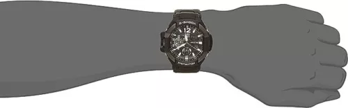 Casio G-SHOCK GA-1100-1AJF Black Aviation SKY COCKPIT Watch Watch Men JAPAN NEW - Picture 4 of 4