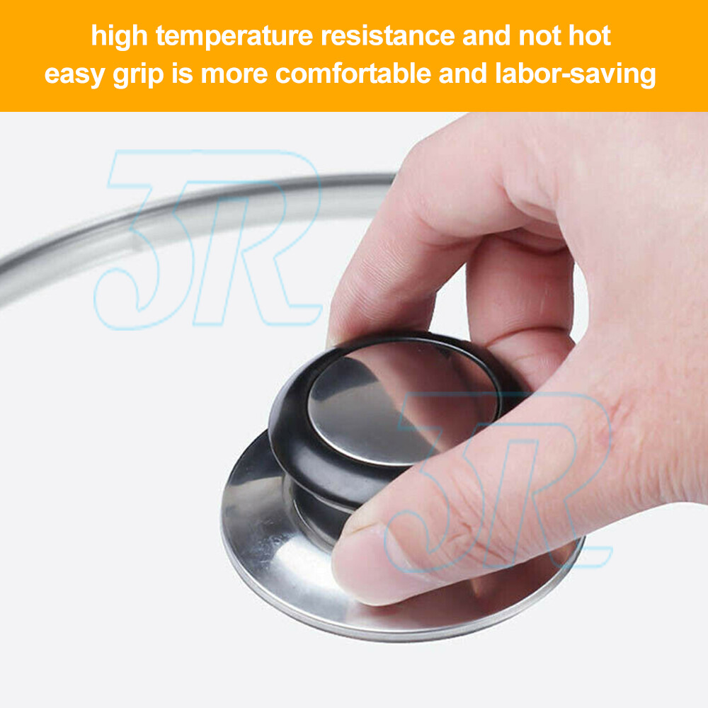 2X Kitchen Handle Knob Replacement Cookware Pot Saucepan Grip Hand Lid