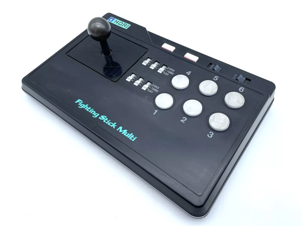 HORI Fighting Stick SS HSS-07 Sega Saturn Controller Boxed tested-d101 –  Hakushin Retro Game shop