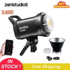 US Godox SL60IID Bowens COB LED Video Light Continuous Light Bluetooth Control