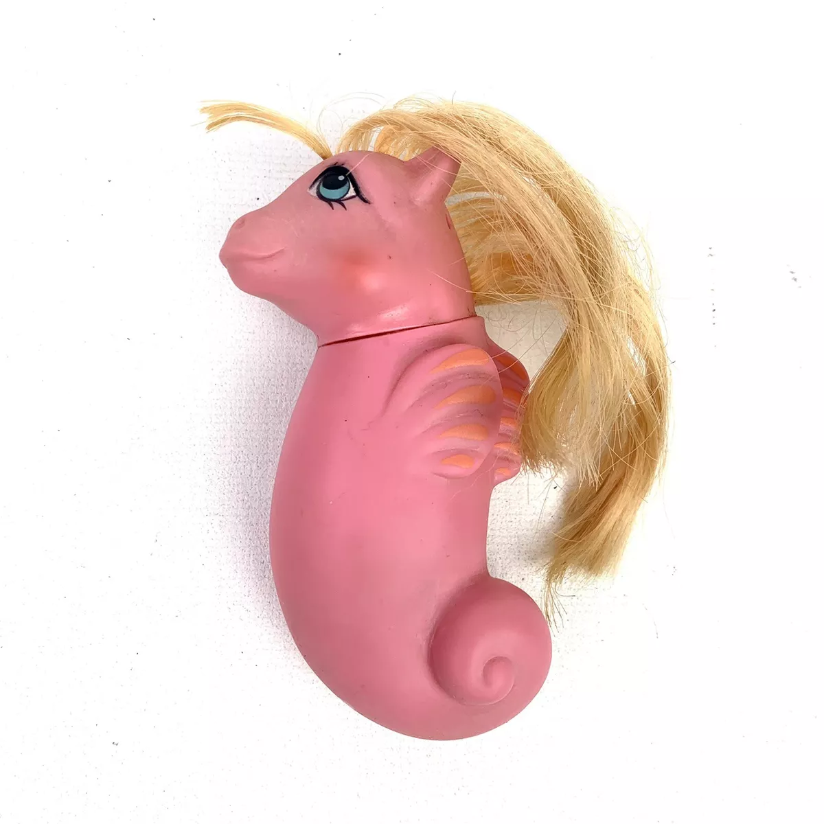 Vintage My Little Pony G1 1984 Watercolor Baby Seaponies Pink Baby MLP Seapony