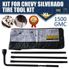 For Chevy Silverado Tahoe Spare Tire Tool Kit GMC Sierra Yukon Avalanche Escalad