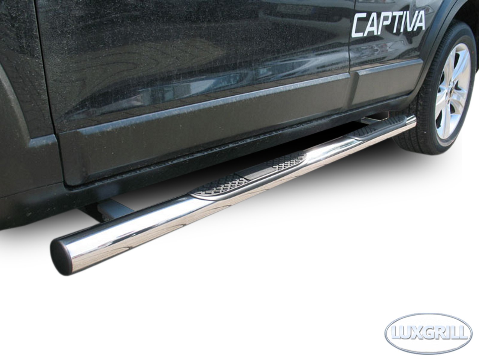 Marche Pieds en Acier Inoxydable Chromé pour Chevrolet Captiva Moderne - 4
