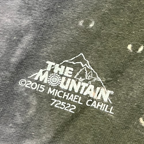 The Mountain Michael Cahill Biker Vest Style Tie-Dye Tee T Shirt Mens 4XL - Picture 4 of 11
