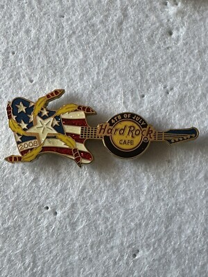 Hard Rock Cafe 4th Of July 2008 Pin