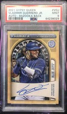 2021 Topps Gypsy Queen Vladimir Guerrero Jr Auto /25 Bazooka #GQA-VGJ *PSA 9*
