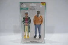 Mayberry Street Miniatures Resin 2-pc Grandparents African American BRAND NEW f3